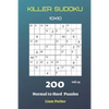 Killer Sudoku - 200 Normal to Hard Puzzles 10x10 vol.14 - Paperback