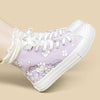 Kawaii Pastel Lavender High Tops
