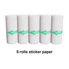 Mini Printer Portable Bluetooth Wireless Smart Label Thermal Portable Printers Stickers Paper Wireless Printers Children Gifts