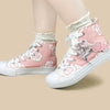 Kawaii Heavenly Cranes High Tops