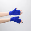 Knitted Stretch Half Finger Fingerless Gloves Men And Women 1Pair Winter Outdoor Sport Cycling Wrist Warm Working Gloves Unisex