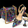Italian Fuchsia Shoes And Bag Sets ED1990