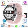 BOXUXING 2026 New Smart Watch Men Watch 5 Pro AMOLED HD Screen Bluetooth Call GPS Trajectory NFC Heart Rate Compass SmartWatches
