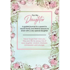 For My Daughter: A guided journal for a parent to record family and lifetime lessons to share with a very special daughter - Hardcover