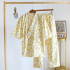 Kawaii Kimono Style Floral Pajamas