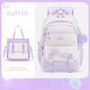 Kawaii Pastel Cutesy Backpack Set