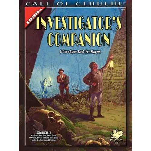 1920s Investigator Companion - Paperback