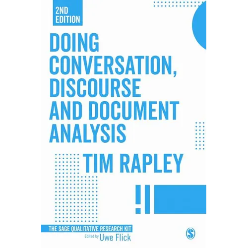 Doing Conversation, Discourse and Document Analysis - Paperback