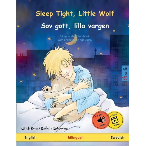 Sleep Tight, Little Wolf - Sov gott, lilla vargen (English - Swedish) - Paperback