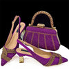 Lastest Italian Style Shoes with Matching Bag Set ED1290