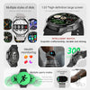 BOXUXING 2026 New Smart Watch Men Watch 5 Pro AMOLED HD Screen Bluetooth Call GPS Trajectory NFC Heart Rate Compass SmartWatches