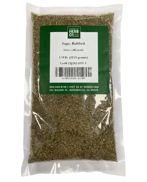 Sage, Rubbed