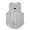 Summer Men's Gym Tank Top Fitness Training Clothing Quick-drying Loose Bodybuilding Sleeveless Shirt Men Fashion Basketball Vest
