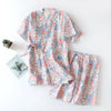 Kawaii Kimono Style Floral Pajamas