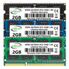 DDR3 DDR2 2GB 4GB 8GB Laptop Memories Ram PC2 5300 6400 1.8V 200Pin PC3 PC3L 1066 1333 1600Mhz 204Pin SODIMM Notebook Memory Ram