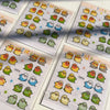 Kawaii Bird Index Stickers