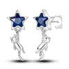 925 Sterling Silver Hoop Earrings with Zircon | Classic U-Shaped Women Jewelry