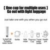 SUNATUR 400ml Electric self heating Cup Portable Thermos Smart Temperature Travel heater tumbler 316L kettle coffee wireless mug