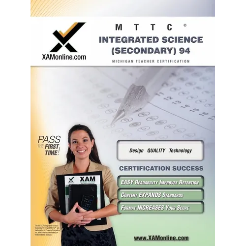 Mttc Integrated Science (Secondary) 94 Teacher Certification Test Prep Study Guide - Paperback
