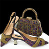 Lastest Italian Style Shoes with Matching Bag Set ED1290