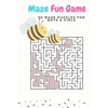 Maze Fun Game: 50 Maze Games Puzzles for Boys & Girls, Age 6+, Large Print, 1 Game Per Page - Paperback