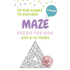 Maze Puzzle for Kids Age 8-12 years, 50 Fun Triangle Maze to Explore: Activity book for Kids, Children Books, Brain Games, Young Adults, Hobbies - Paperback
