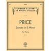 Sonata in E Minor: Schirmer Library of Classics Volume 2023 Nfmc 2024-2028 Selection Piano Solo - Paperback
