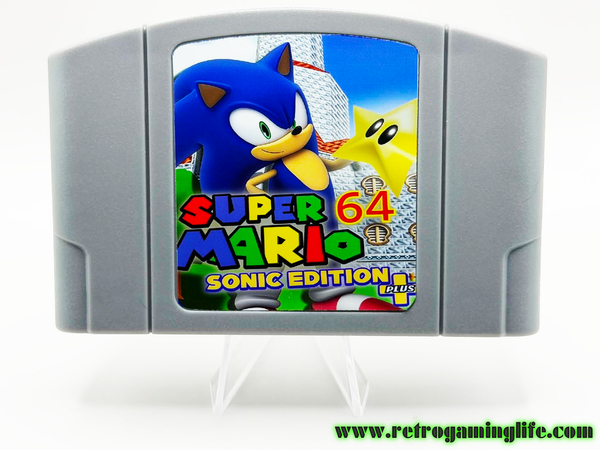 Super Mario 64: Sonic Edition Plus (Nintendo 64 Reproduction Game)