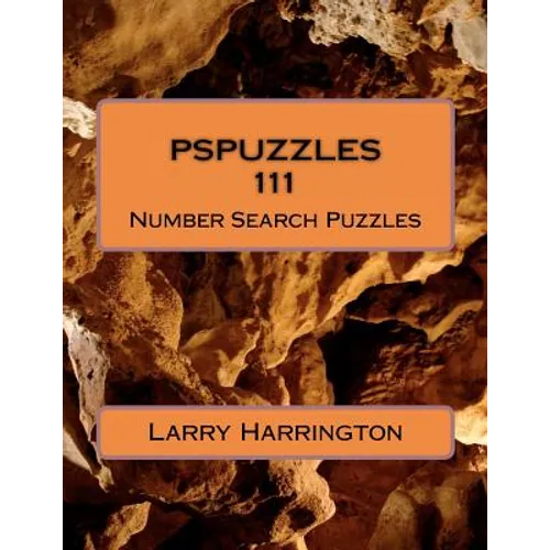 Number Search Puzzle Book - Paperback