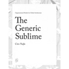 The Generic Sublime - Hardcover