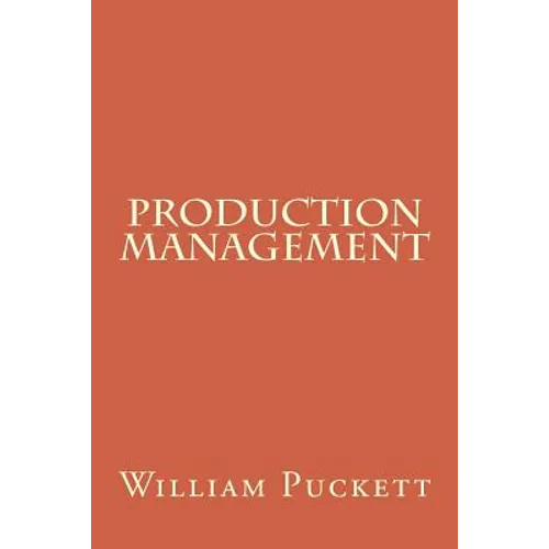 Production Management - Paperback