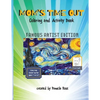 MOM'S TIME OUT - Coloring and Activity Book: Famous Artist Edition - Paperback