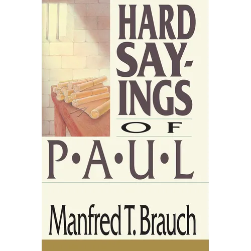Hard Sayings of Paul - Paperback