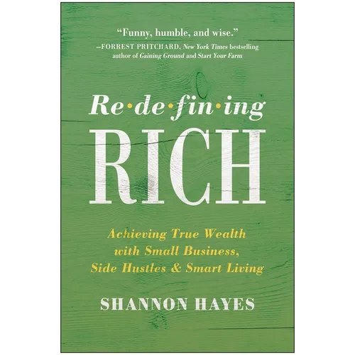 Redefining Rich: Achieving True Wealth with Small Business, Side Hustles, and Smart Living - Paperback