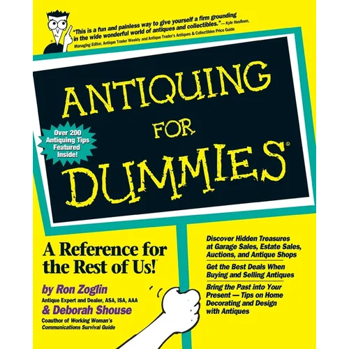 Antiquing for Dummies - Paperback