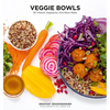 Veggie Bowls: 80 Vibrant Vegetarian One-Bowl Meals - Paperback