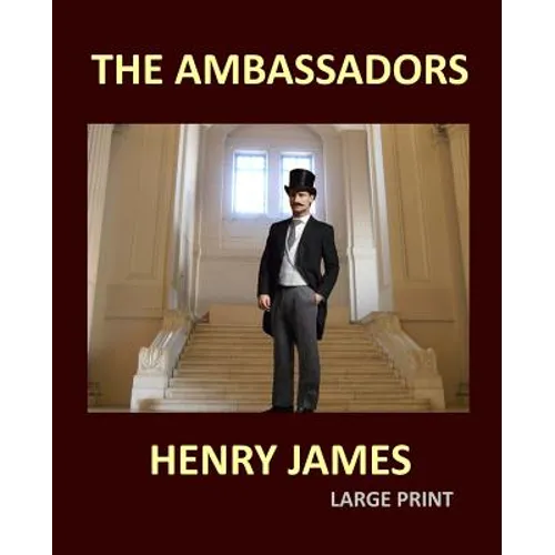 THE AMBASSADORS HENRY JAMES Large Print: Large Print - Paperback
