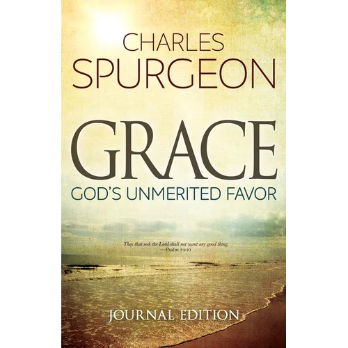 Grace: God's Unmerited Favor (Journal) - Paperback