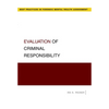 Evaluation of Criminal Responsibility - Paperback