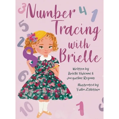 Number Tracing with Brielle - Hardcover