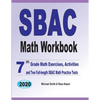 SBAC Math Workbook: 7th Grade Math Exercises, Activities, and Two Full-Length SBAC Math Practice Tests - Paperback