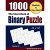 The Giant Book of Binary Puzzle: 1000 Medium to Very Hard (12x12) Puzzles - Paperback