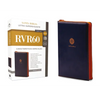 Rvr60, Santa Biblia, Letra Supergigante, Leathersoft, Azul, Con Cierre, Comfort Print - Leather