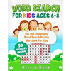 Word Search For Kids Ages 6-8: Fun and Challenging Word Search Puzzles Workbook For Kids - Paperback
