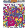 Notebook Doodles Peace, Love, and Music: Coloring & Activity Book - Paperback