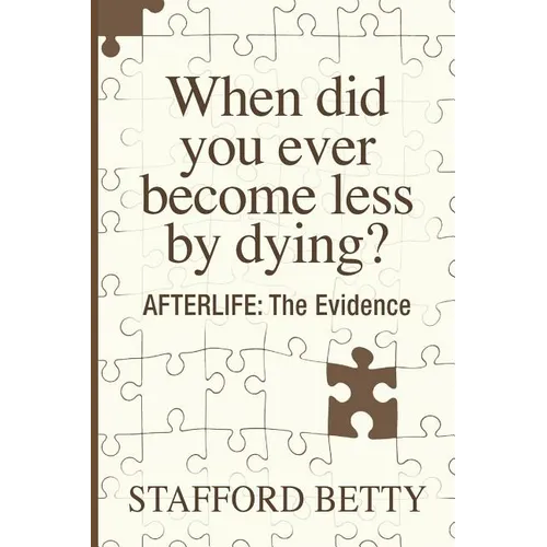 When Did You Ever Become Less By Dying? AFTERLIFE: The Evidence - Paperback