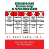 New Bingo Game Christmas Songs 27 Paper Cards: Sing, Hum--No Talent Required To Play - Paperback