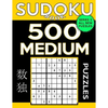 Sudoku Book 500 Medium Puzzles: Sudoku Puzzle Book With Only One Level of Difficulty - Paperback