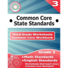 Third Grade Common Core Workbook: Worksheets - Paperback