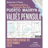 Puerto Madryn & Valdes Peninsula Trekking/Hiking/Walking Topographic Map Atlas UNESCO World Heritage Site Puerto Piramides Trelew Argentina Travel 1: - Paperback